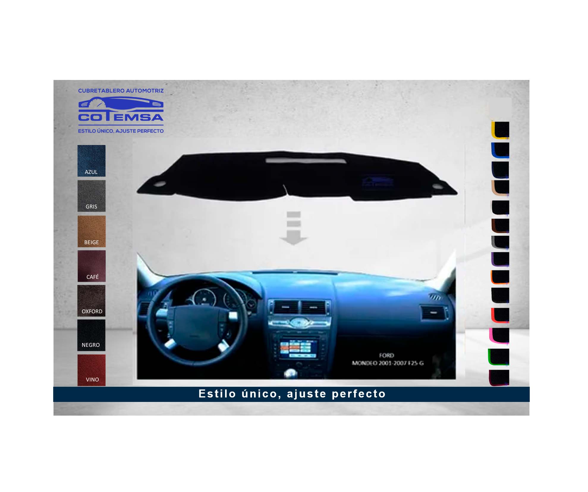 FORD MONDEO, 2001 A 2007, F25-G