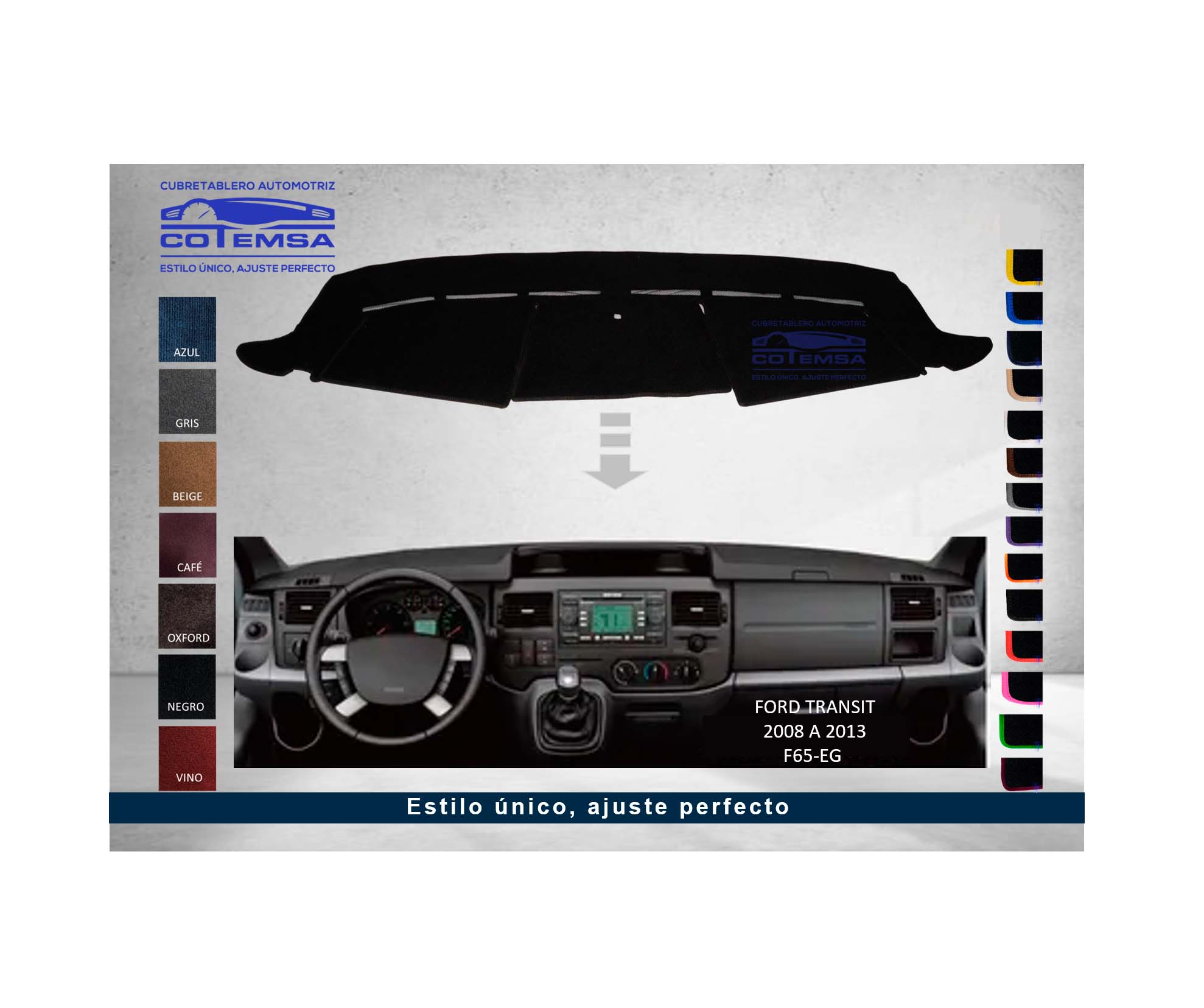 FORD TRANSIT, 2008 A 2013, F65-EG