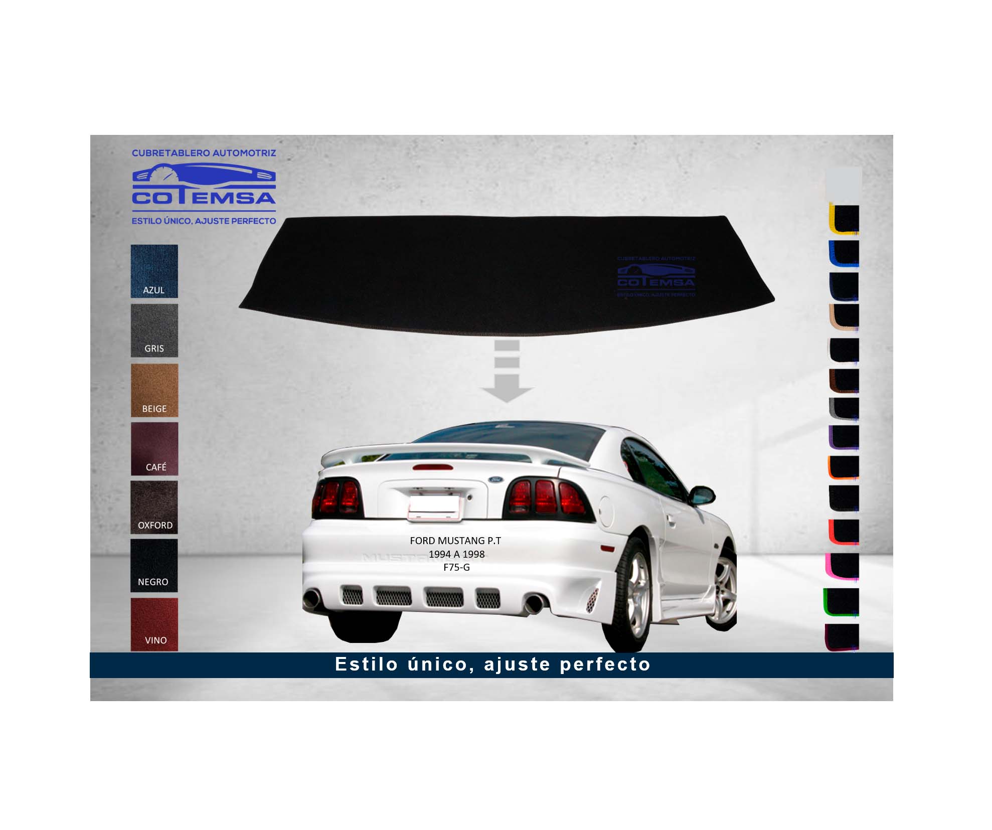 FORD MUSTANG, 1994 A 1998, F75-G