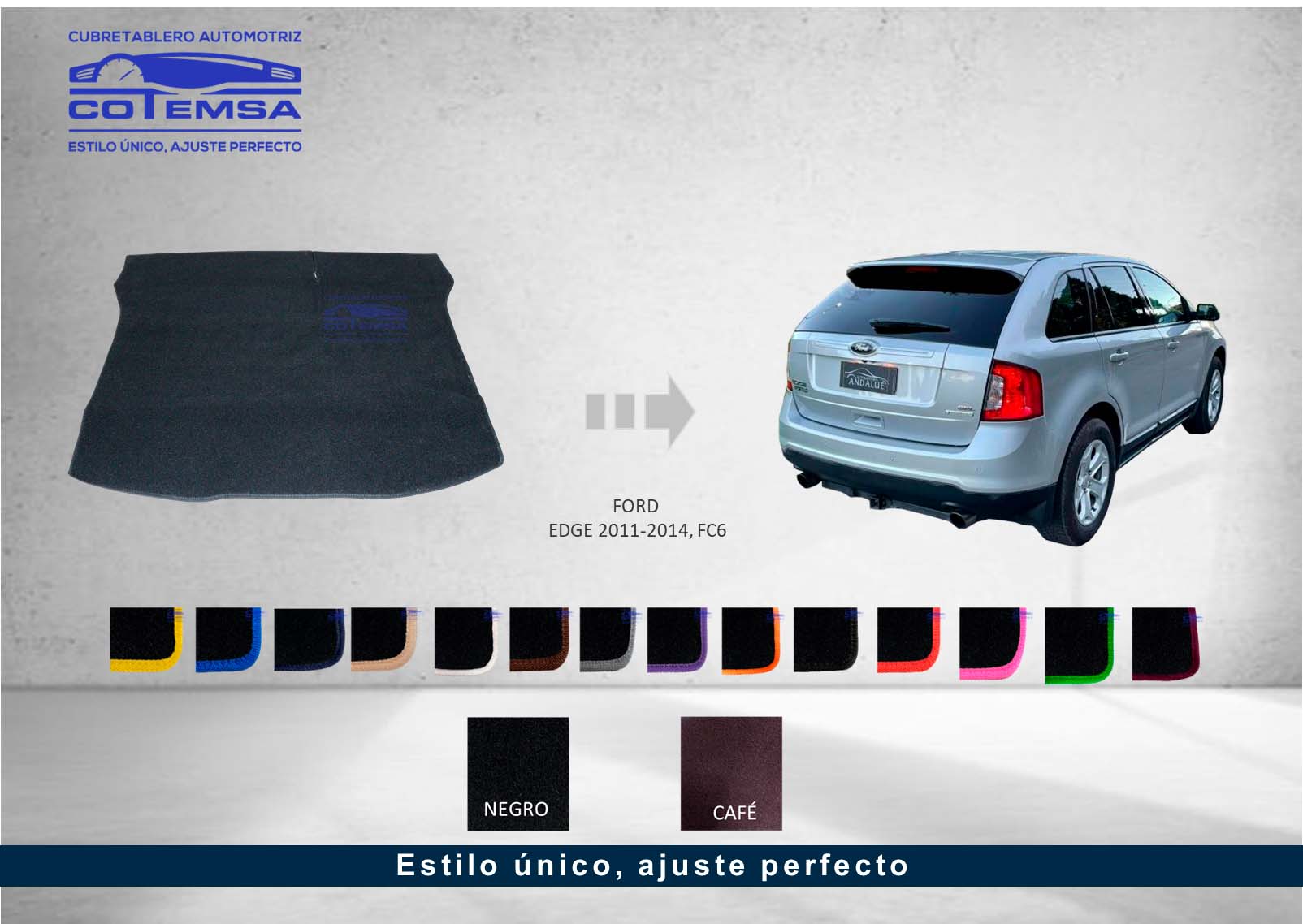 FORD EDGE, 2011 A 2014, FC6