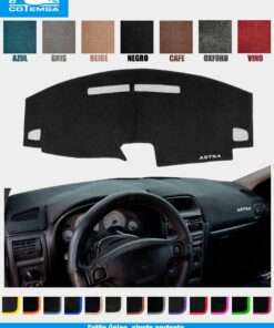 Cubretablero para Chevrolet Astra 2000–2006 vista superior con tablero como referencia.