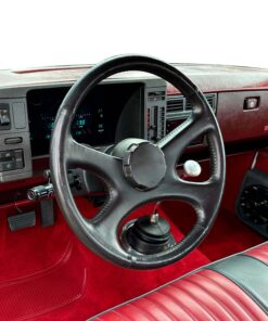 Vista interior del vehículo Chevrolet S–10 1989–1993 como referencia