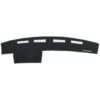 Cubretablero para Chrysler–Dodge Shadow 1989–1994 color negro