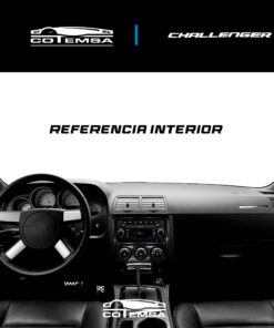 Cubretablero para Chrysler–Dodge Challenger 2009–2014 vista superior