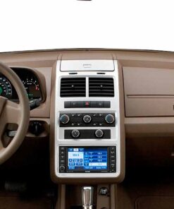 Vista interior del vehículo Chrysler–Dodge Journey SXT 2009–2010