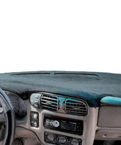 Vista interior del vehículo Chevrolet S-10, Bravada 1998–2004 con cubretablero instalado al interior