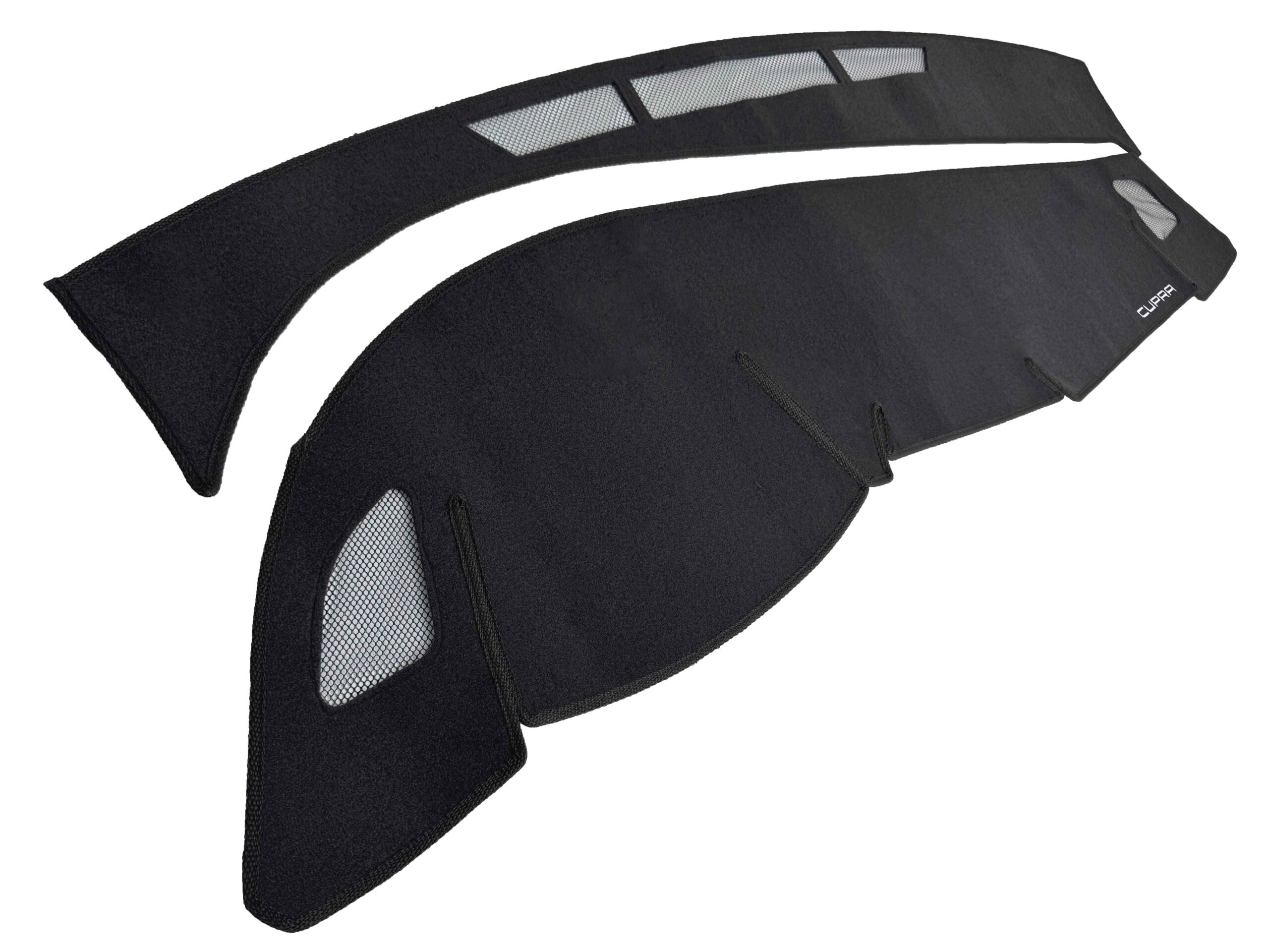 Cubretablero para Cupra León 2020–2024 vista en ángulo izquierdo del producto