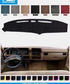 Cubretablero para Ford 1980–1986 vista tablero como referencia