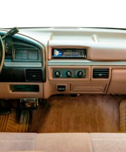 Vista interior del vehículo Ford 350 1992–1996 como referencia