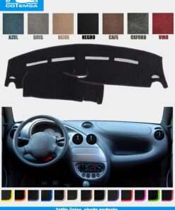 Cubretablero para Ford KA 2001–2007 vista tablero como referencia