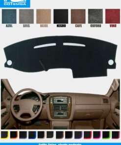 Cubretablero para Ford Explorer 2002–2005 vista tablero como referencia