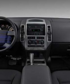 Vista interior del vehículo Ford Edge 2007–2010 como referencia