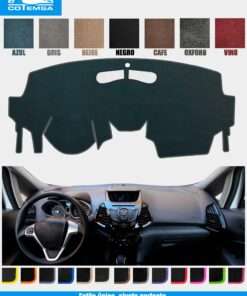 Cubretablero para Ford Ecosport 2013–2017 vista tablero como referencia