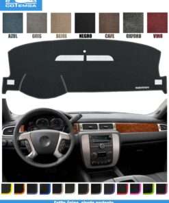 Cubretablero para GMC Sierra 2007–2014 vista tablero como referencia
