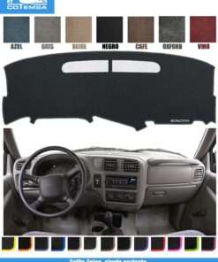 Cubretablero para GMC Sonoma 1998–2004 vista tablero como referencia