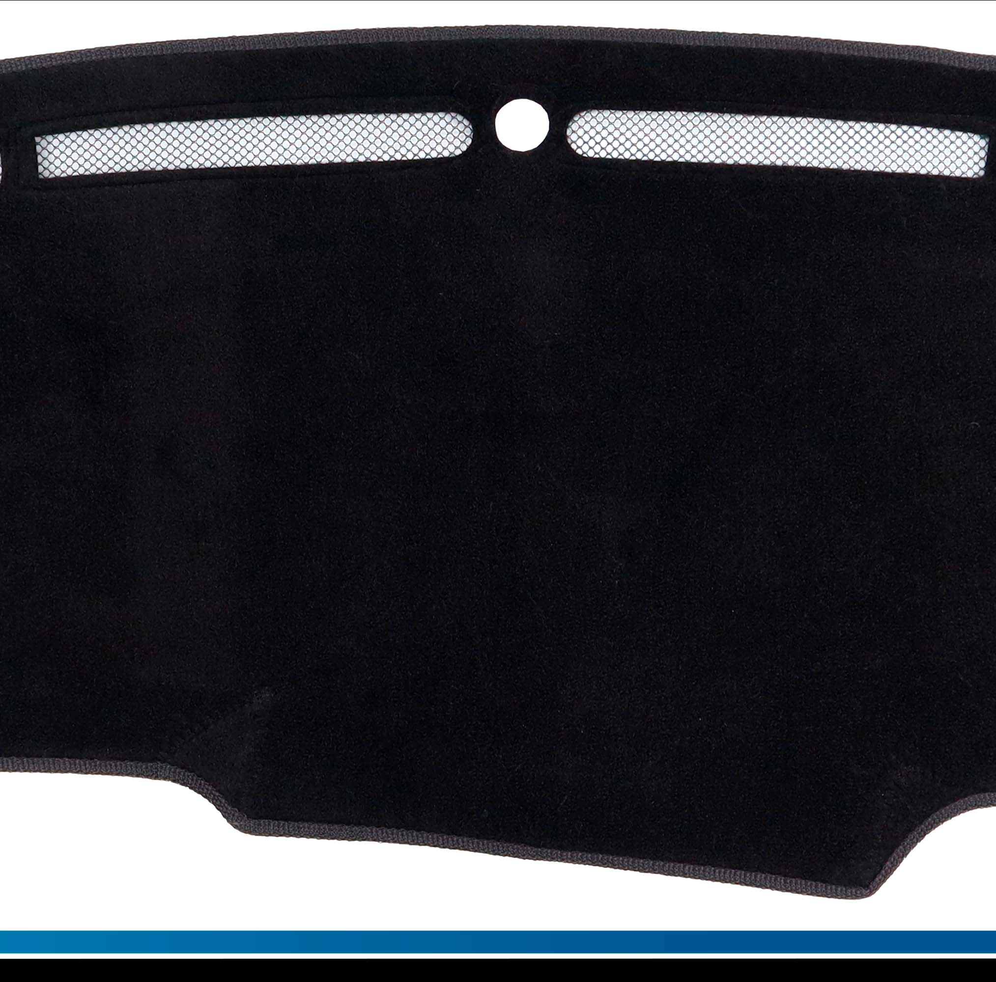 Cubretablero premium para Hyundai Tucson 2023–2024 vista frontal parte media con aberturas para desempañador y sensor