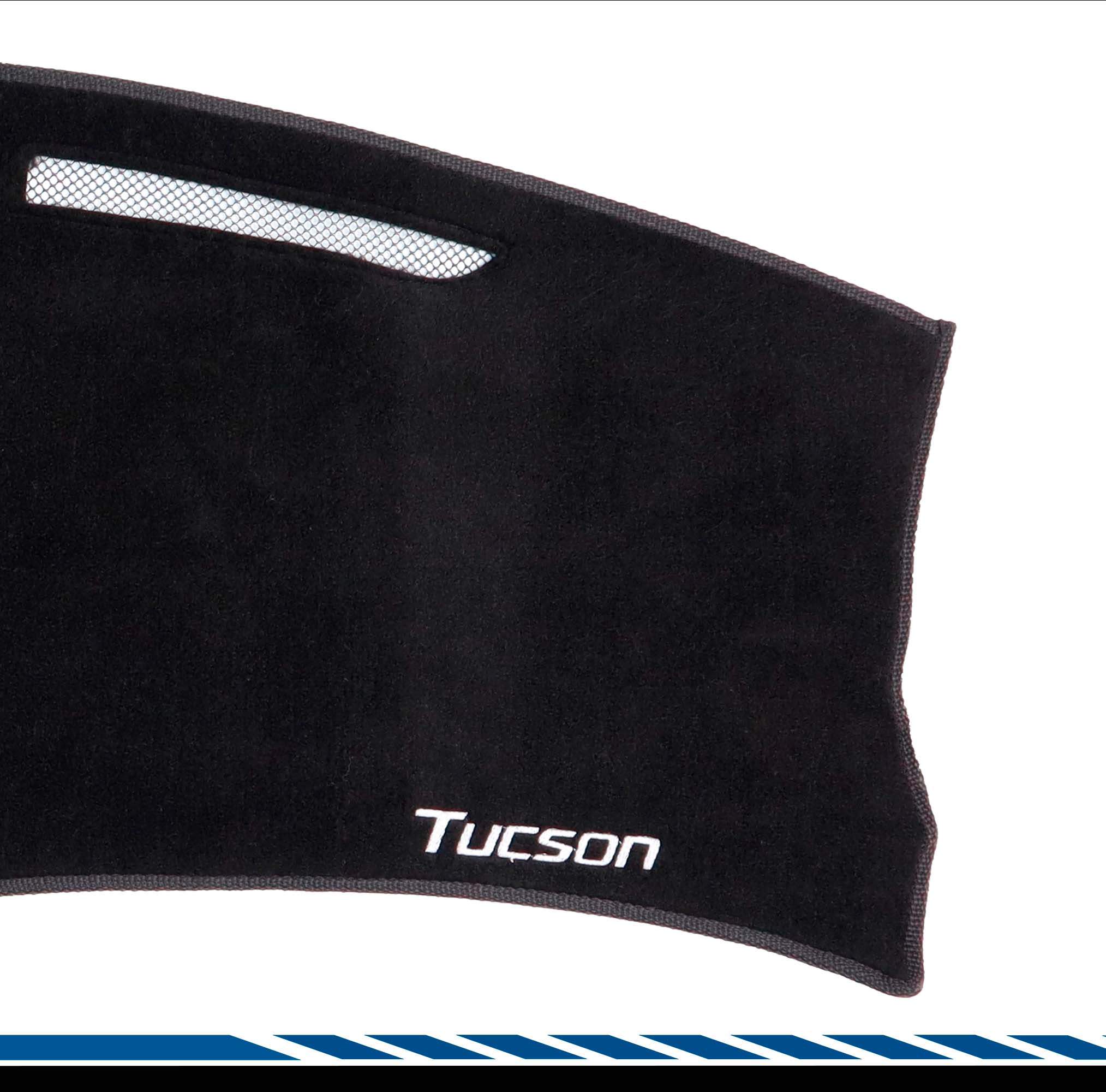 Cubretablero premium para Hyundai Tucson 2023–2024 con detalle del bordado