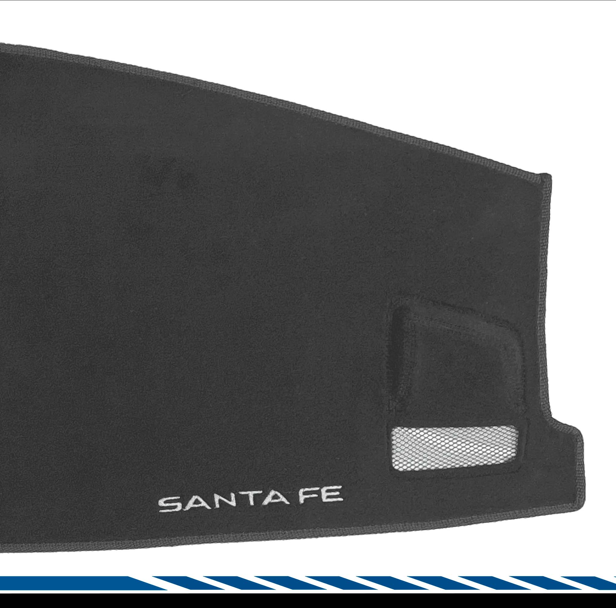 Cubretablero premium para Hyundai Santa Fe 2024–2026 detalle del bordado