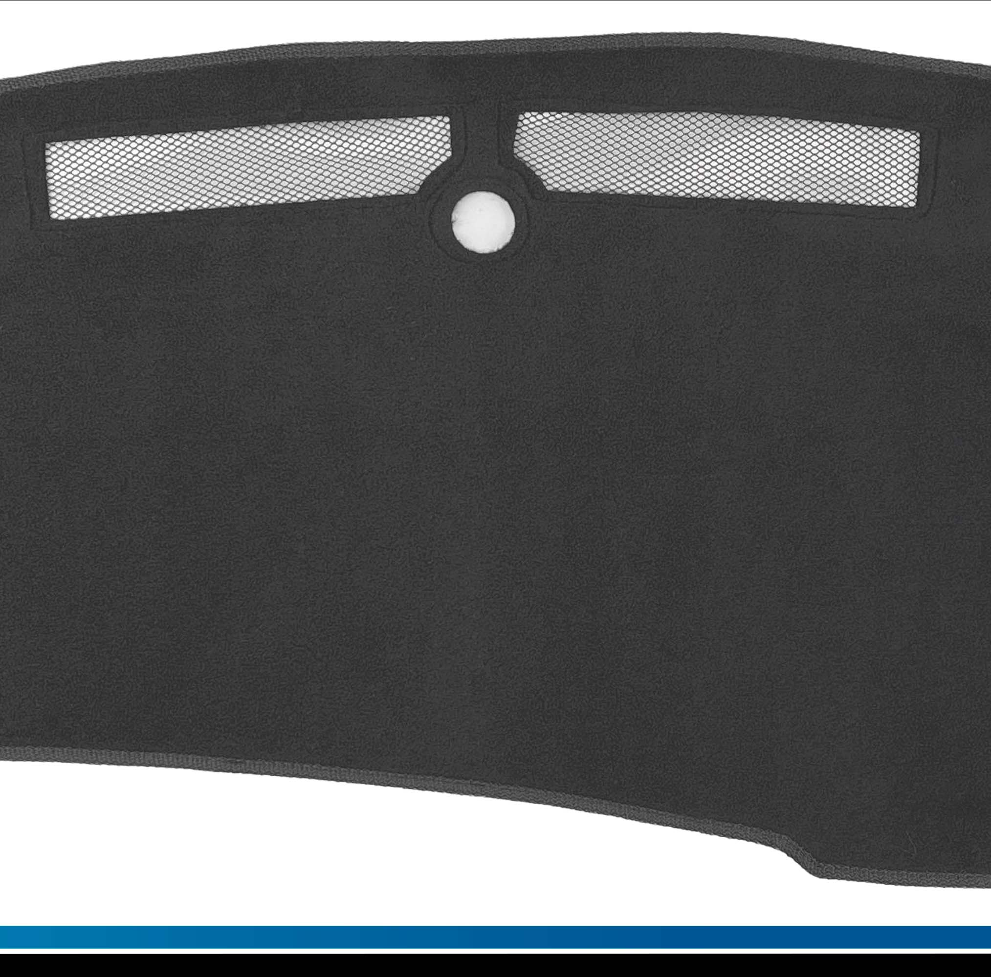 Cubretablero premium para Hyundai Santa Fe 2024–2026 vista frontal parte media con aberturas para desempañador y sensor