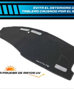 Cubretablero premium para Hyundai Santa Fe 2024–2026 con protección UV