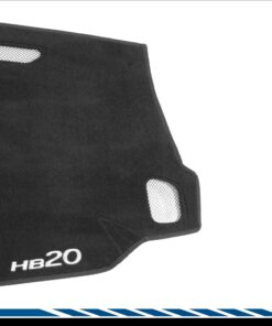 Cubretablero premium para Hyundai HB20 HB 2023–2025 con detalle del bordado