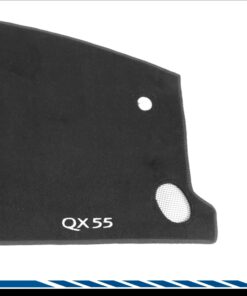 Cubretablero premium para Infiniti QX55 sin corte HEAD-UP 2021–2025 con detalle del bordado