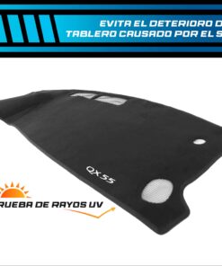 Cubretablero premium para Infiniti QX55 sin corte HEAD-UP 2021–2025 con protección UV