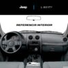 Vista interior del vehículo JEEP Liberty 2002–2007 como referencia