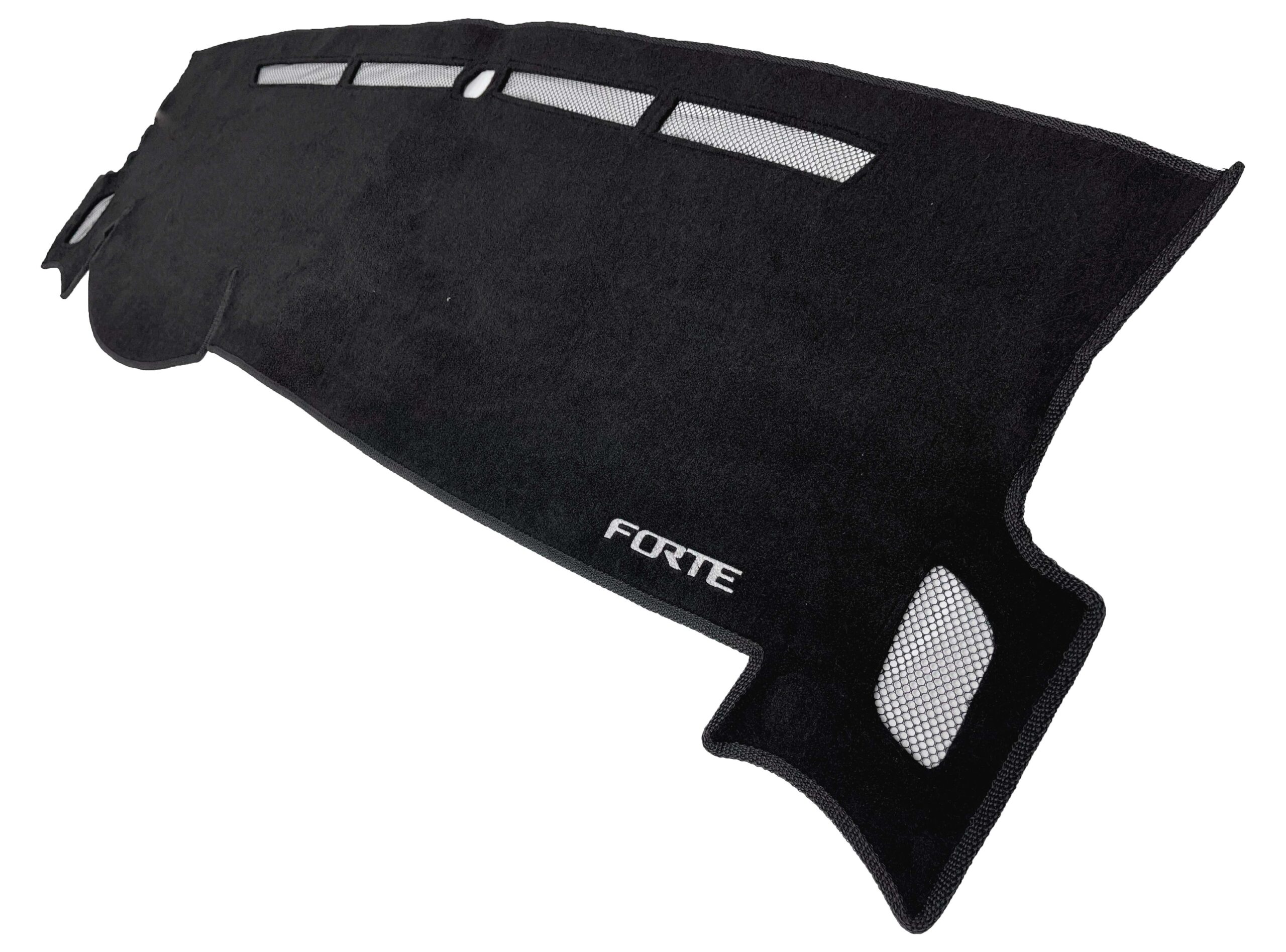 Cubretablero para KIA Forte 2019–2023 detalle del bordado