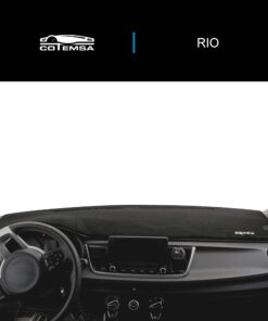 Cubretablero premium para KIA Rio 2018–2023 instalado en el interior del vehículo