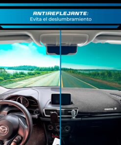 Cubretablero premium para Mazda 3 2014–2018 con protección antirreflejante
