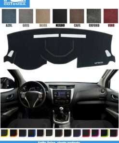 Cubretablero para Nissan NP 300 2016–2026 con tablero como referencia