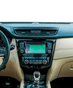 Vista interior del vehículo Nissan X Trail 2015–2022 como referencia