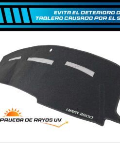 Cubretablero premium para Chrysler–Dodge RAM 2500 2009–2019 con protección UV
