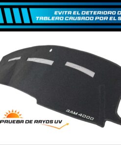 Cubretablero premium para Chrysler–Dodge RAM 4000 2009–2019 con protección UV