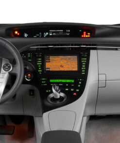 Vista interior del vehículo Toyota Prius 2009–2015 como referencia