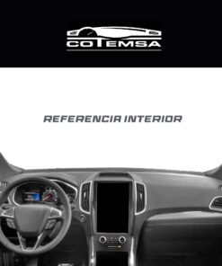 Vista interior del vehículo Ford Edge 2021–2024 como referencia