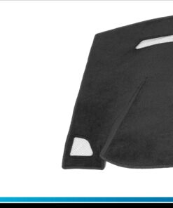 Cubretablero premium para Ford Edge 2021–2024 vista frontal de lado izquierdo con aberturas para desempañador y ventilación