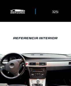 Vista interior del vehículo BMW Serie 3 325i 2007–2011 como referencia