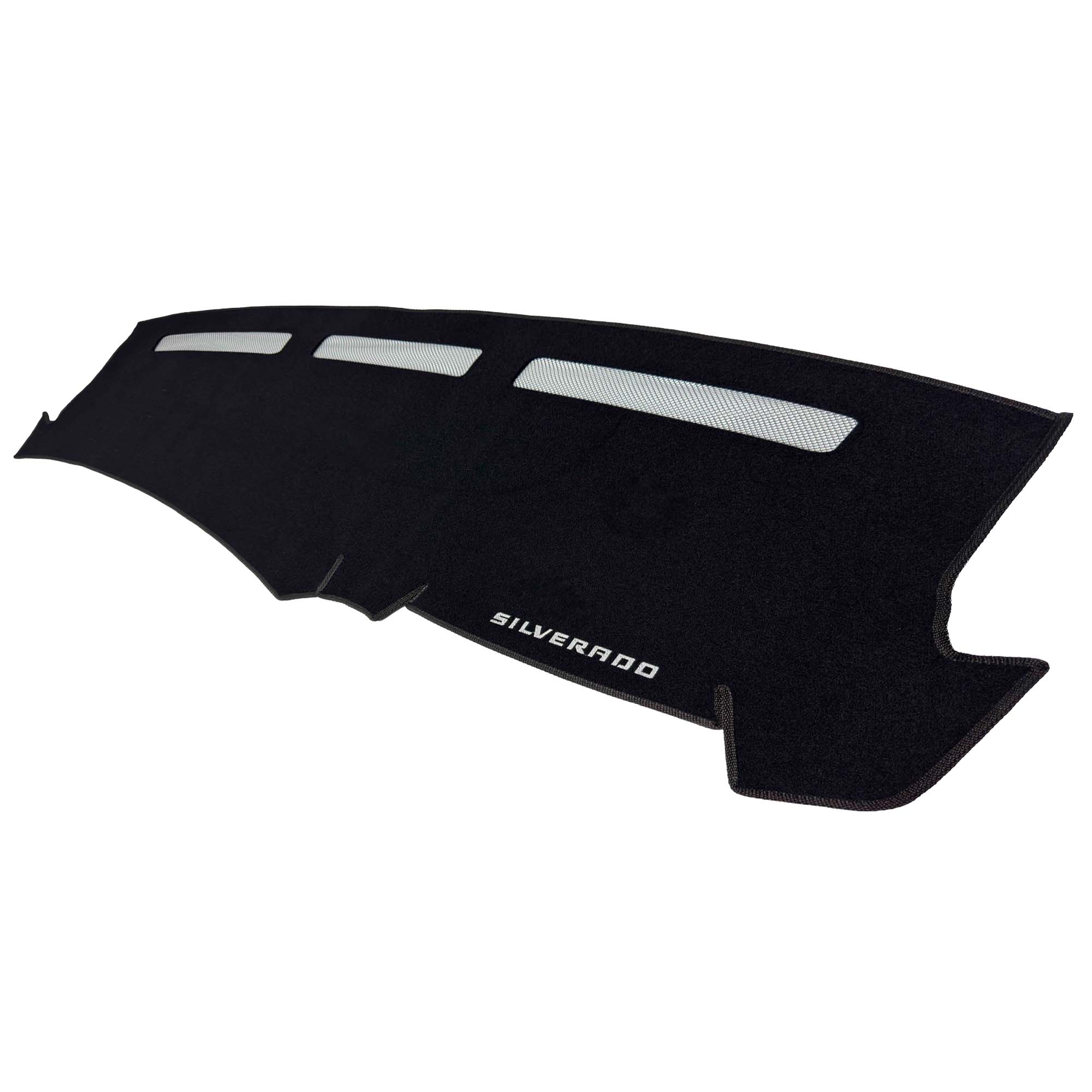 Cubretablero para Chevrolet Silverado 1999–2006 detalle del bordado