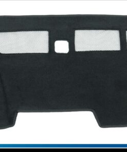 Cubretablero premium para Chevrolet Colorado 2023–2026 vista frontal parte media con aberturas para desempañador y sensor