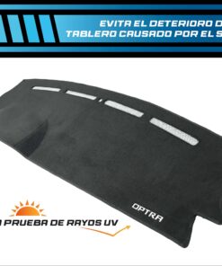 Cubretablero premium para Chevrolet Optra 2001–2010 con protección UV