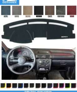 Cubretablero para Chevrolet Monza 1994–2003 vista superior con tablero como referencia