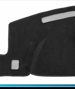 Cubretablero premium para Ford Maverick 2022–2026 vista frontal izquierda con aberturas para desempañador y ventilación