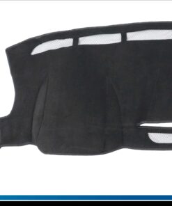 Cubretablero premium para Ford Ranger 2023–2026 vista frontal de lado izquierdo con aberturas para desempañador