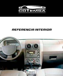 Vista interior del vehículo Ford Ecosport 2004–2007 como referencia