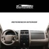 Vista interior del vehículo Ford Escape 2008–2012 como referencia