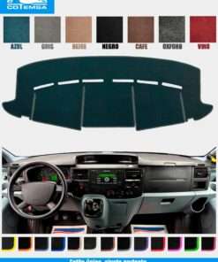 Cubretablero para Ford Transit 2008–2013 vista tablero como referencia