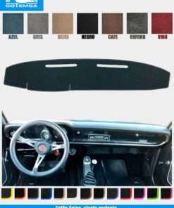 Cubretablero para Ford Maverik 1970–1978 vista tablero como referencia
