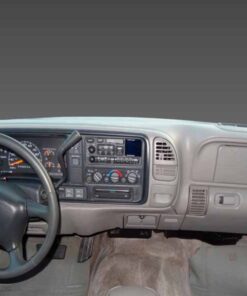 Vista interior del vehículo GMC Yukon 1997–2000 como referencia